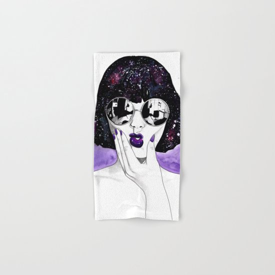 Violet Hand & Bath Towel