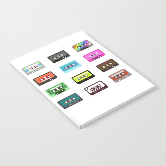 Cassete pattern Notebook