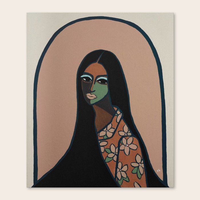 She Canvas Print by cortneyherron Society6