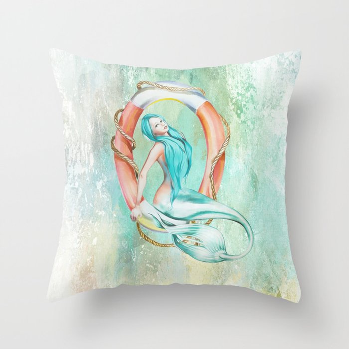 Catch of the Day Throw Pillow