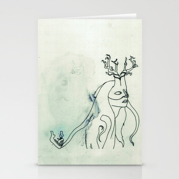 The Husband Eater (sketch) Stationery Cards