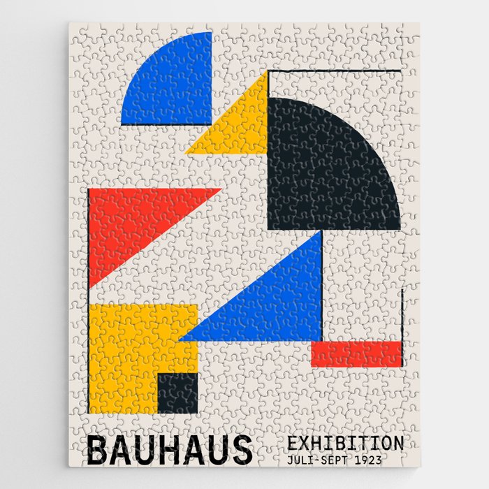 BAUHAUS 05: Exhibition 1923 | Mid Century Series  Jigsaw Puzzle