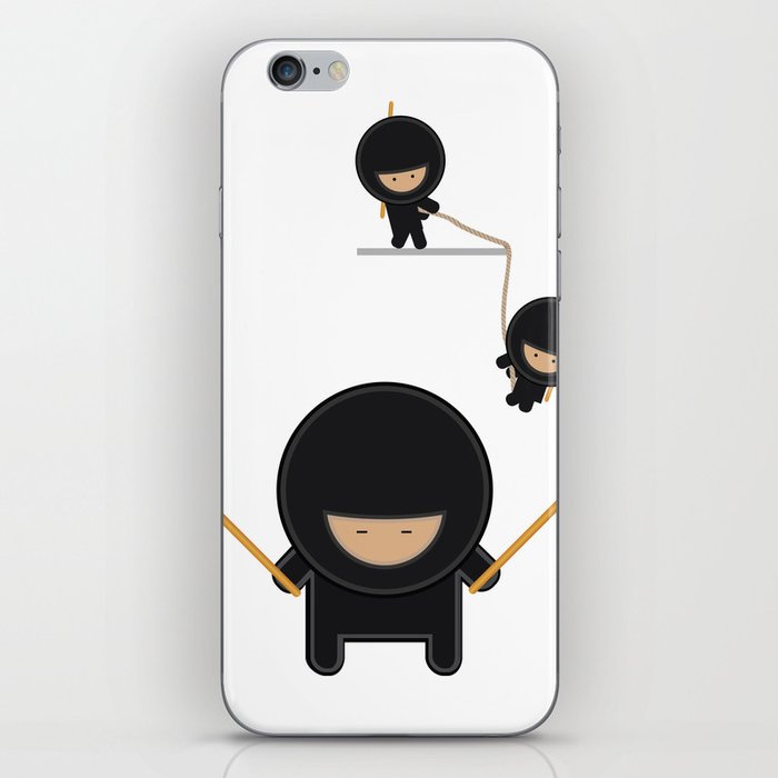 Ninja Invasion iPhone Skin