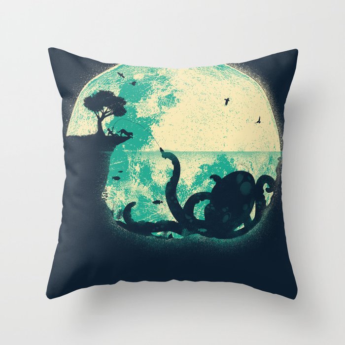 The Big One Throw Pillow