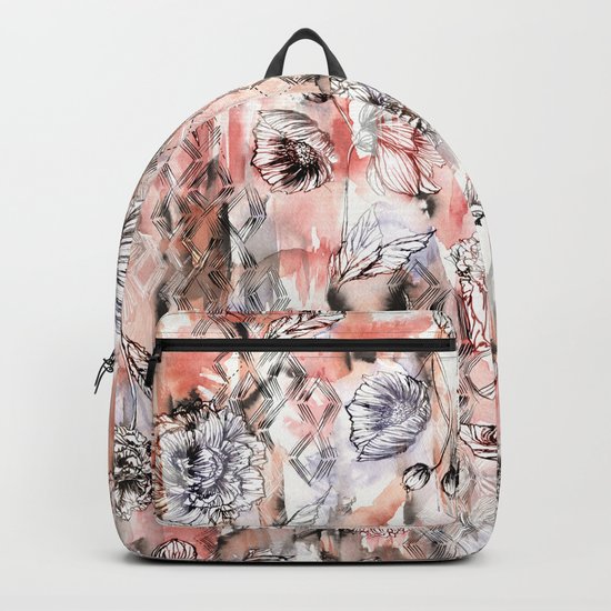 Romantic Floral Backpack