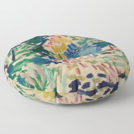 Landscape at Collioure - Henri Matisse - Exhibition Poster Floor Pillow
