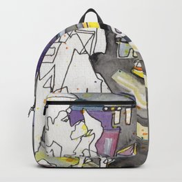 Kissing in New York City Backpack