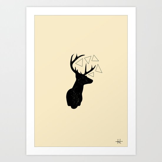 Prongs. Art Print