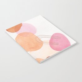 modern abstract shapes 002  Notebook