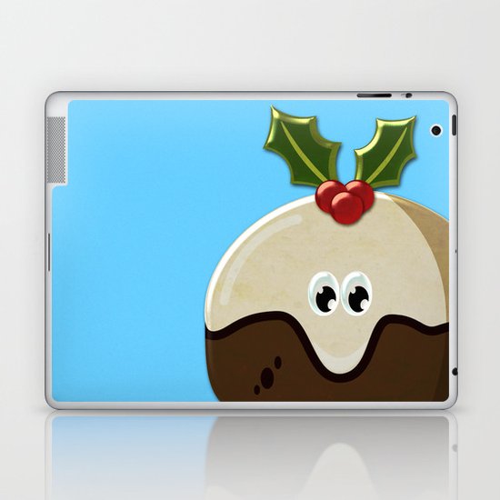 Christmas pudding Laptop & iPad Skin