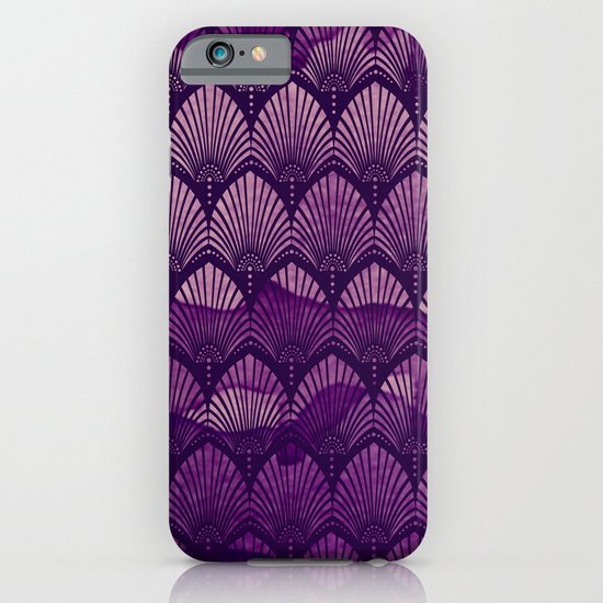 Variations on a Feather II - Purple Haze iPhone & iPod Case