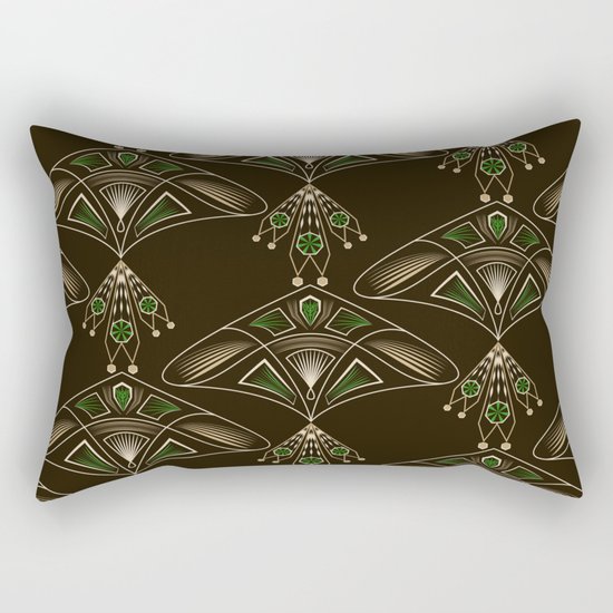 Art Deco. №1 Rectangular Pillow