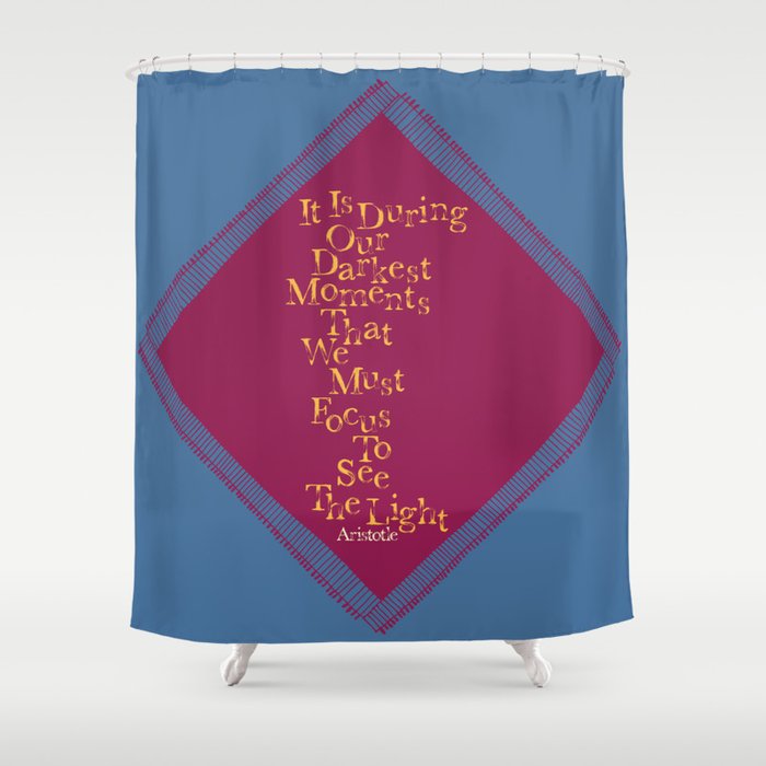 Aristotle Shower Curtain