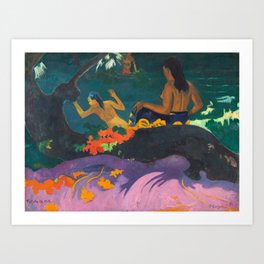 Paul Gauguin - By the Sea- Tropical Decor Art Print