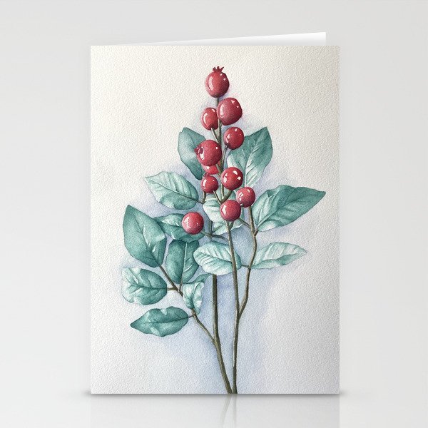 Wintergreen Stationery Cards