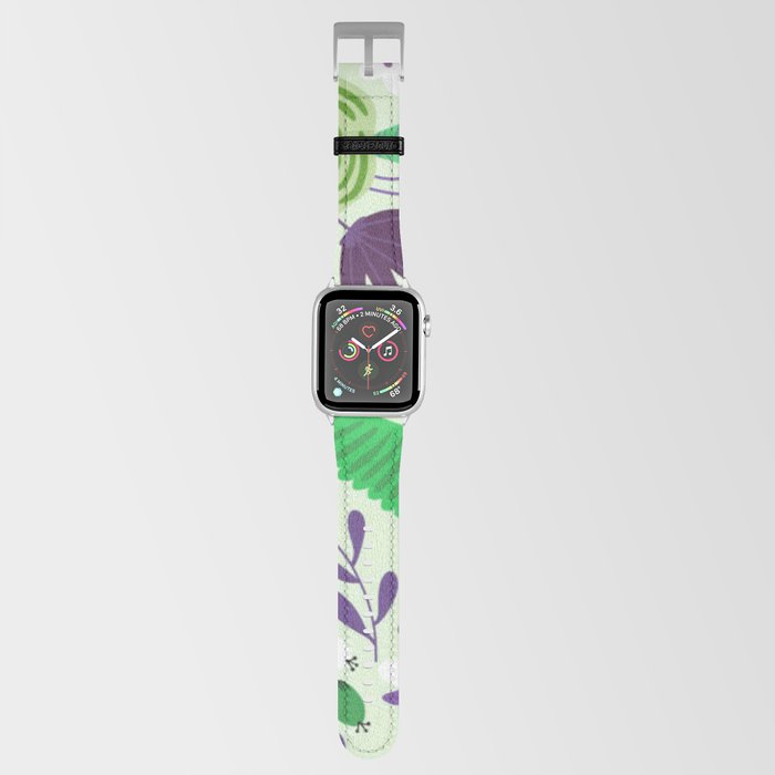 Colibri Birds and Flowers 3 Apple Watch Band