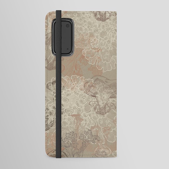 Moss Land Sand Android Wallet Case