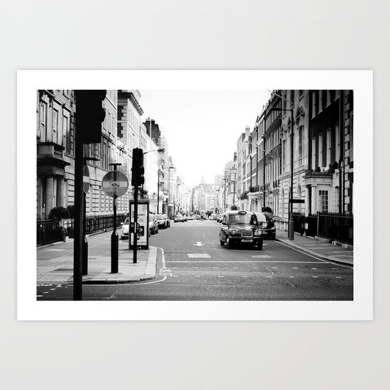London street Art Print