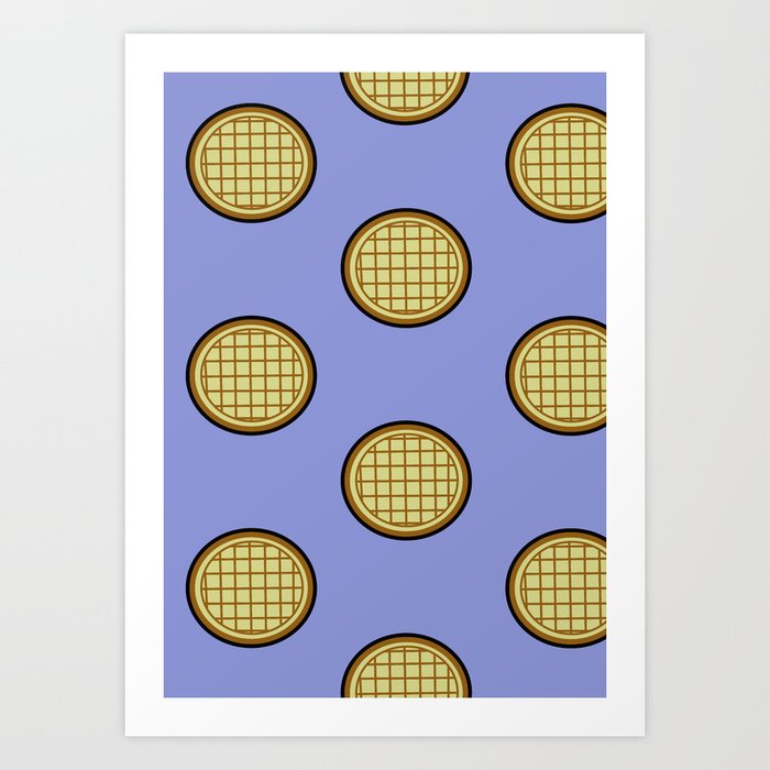 waffles Art Print