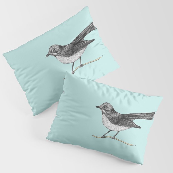 Willy Wagtail Pillow Sham