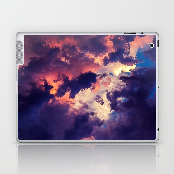 Breaking Sky At Sunset Laptop & iPad Skin