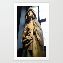 mother mary Art Print