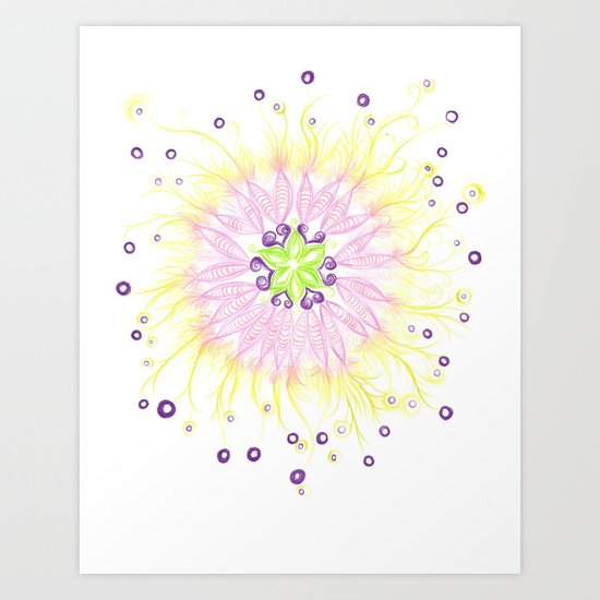Contacting Soul Art Print