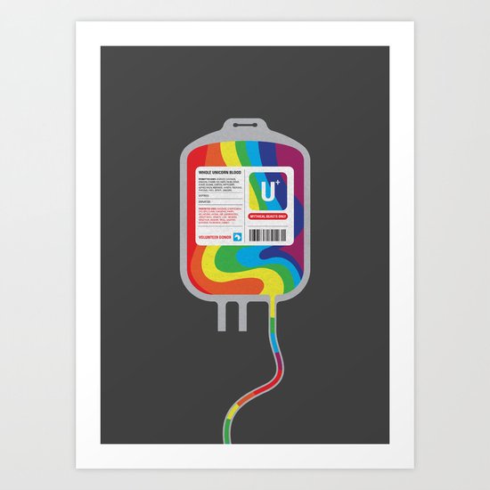 Fairytale Transfusion Art Print