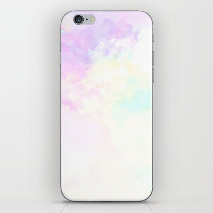 Rainbow watercolor iPhone Skin