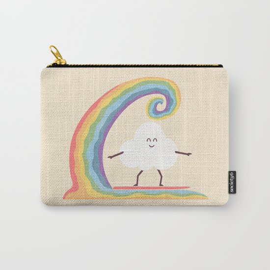 Rainbow Surf Carry-All Pouch