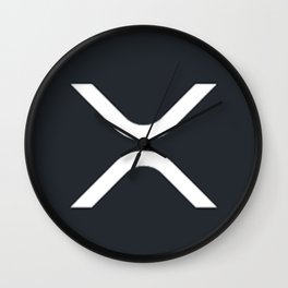 XRP Ripple Crypto Currency Wall Clock