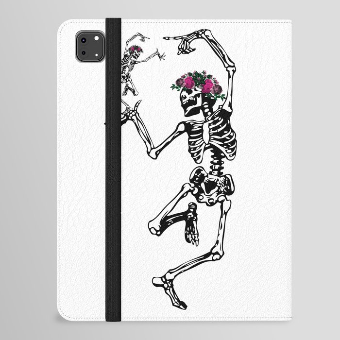 Two Dancing Skeletons | Day of the Dead | Dia de los Muertos | iPad Folio Case