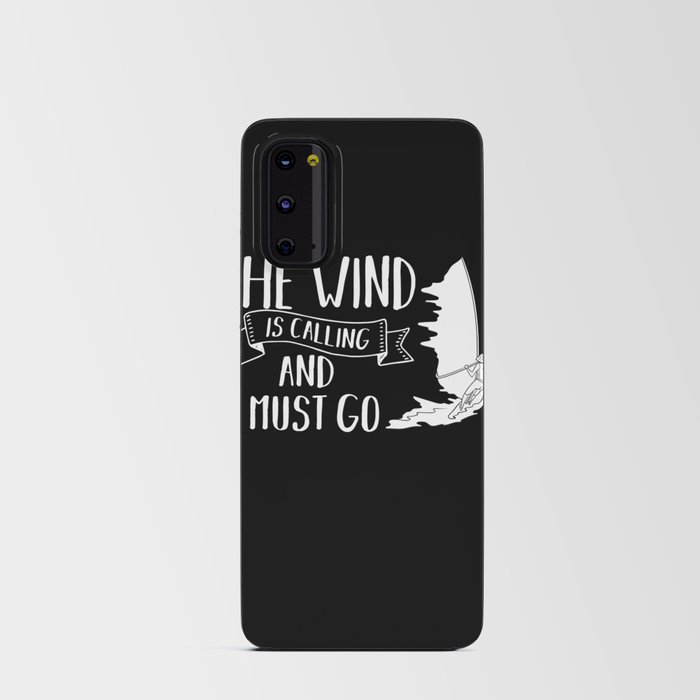 Windsurfing Board Sail Paddle Windsurfer Android Card Case