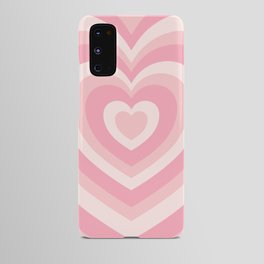 Pink Love Hearts  Android Case