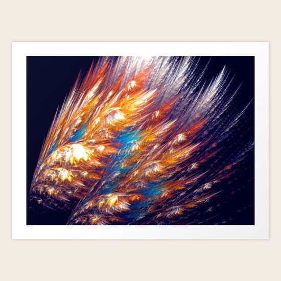 Indian Look Art Print
