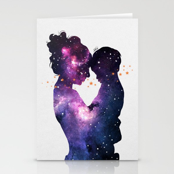 The first love. Stationery Cards