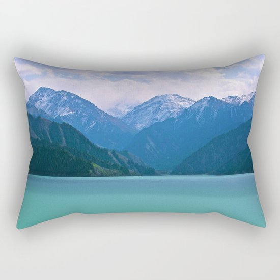 Lake t1me Disposition Rectangular Pillow