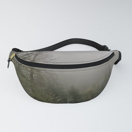 Foggy Fall Forest Fanny Pack