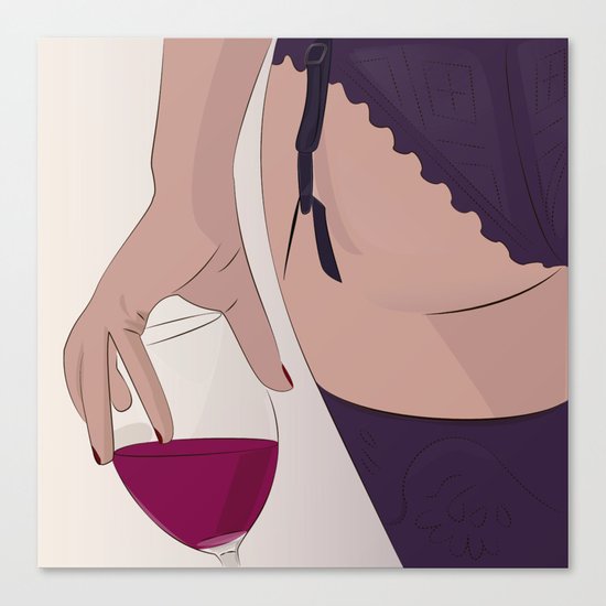 Sexy back Canvas Print
