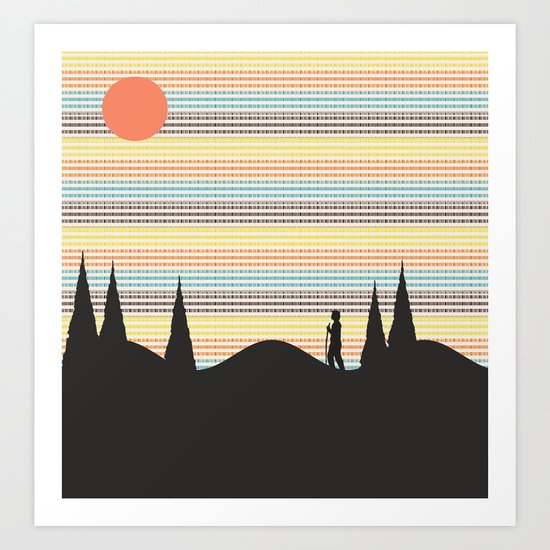 Finding Oneself Art Print
