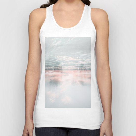 Fluid Glass Unisex Tank Top