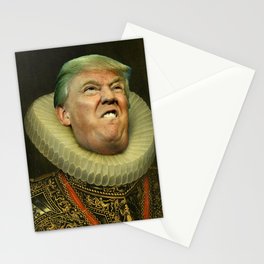 Trump painting face-swap Stationery Card