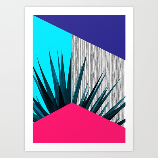 Eclectic Geometry 2 Art Print
