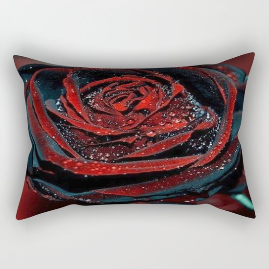 BLACK ROSE Rectangular Pillow