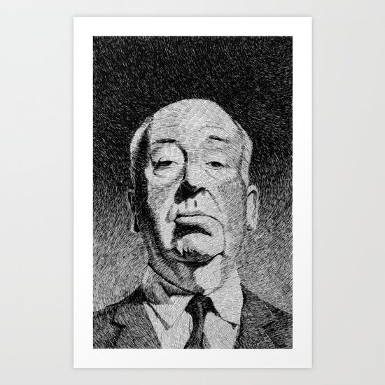 Fingerprint - Hitchcock Art Print