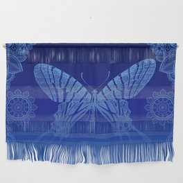 Baby Baby Blue Butterfly Wall Hanging