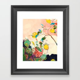 lemon tree Framed Art Print
