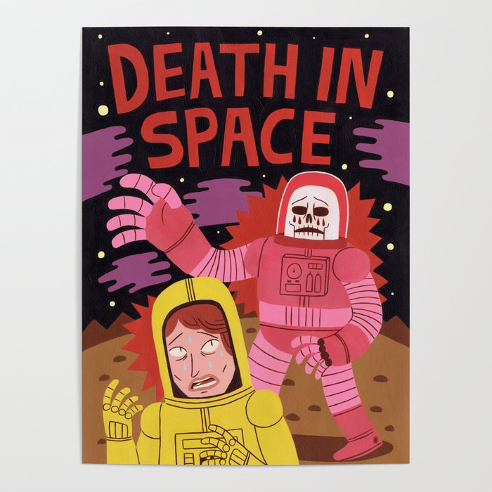 Death In Space B-movie Poster