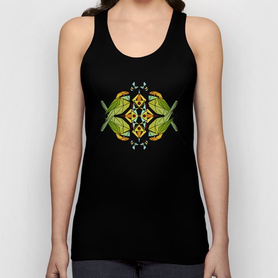 green bee eater Unisex Tank Top