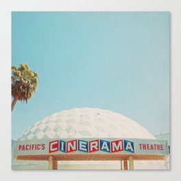 Cinerama | LA Photography | Hollywood Canvas Print